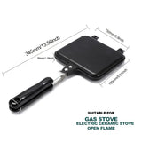 NNETM Double-Sided Non-Stick Sandwich Maker & Griddle Pan