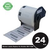 NNEIDS 24 Pack Alternative Small Address White labels for Brother DK-11209 62mm x 29mm 800L