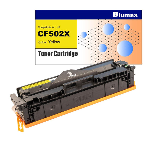NNEIDS Alternative for HP CF502X (202X) Yellow Toner Cartridges