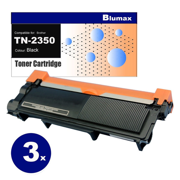 NNEIDS 3 Pack  Alternative for Brother TN-2350 Black Toner Cartridges