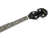 NNEDPE Karrera 5 String Resonator Banjo - Black