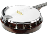 NNEDPE Karrera 5 String Resonator Banjo - Brown