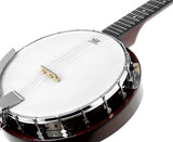 NNEDPE Karrera 5 String Resonator Banjo - Brown