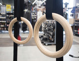 NNEDSZ Gymnastic Rings Olympic Gym Strength Training