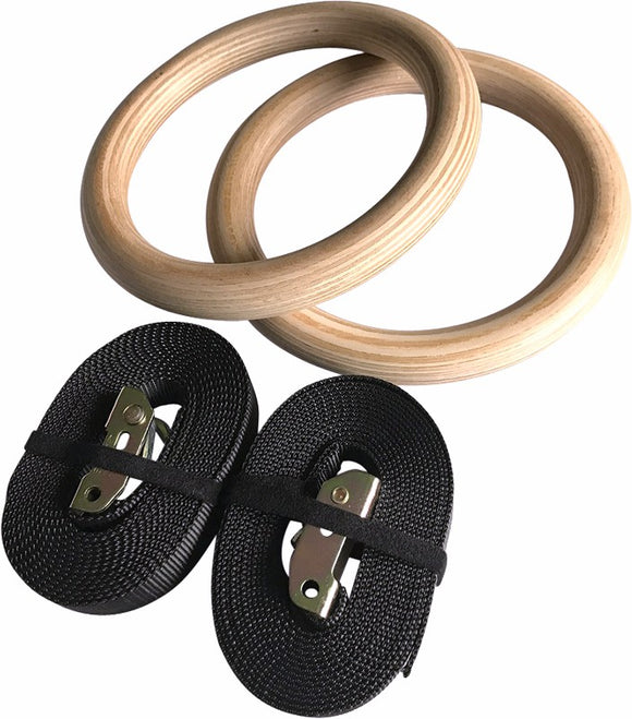 NNEDSZ Wood Gymnastic Rings