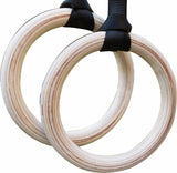 NNEDSZ Wood Gymnastic Rings