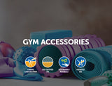 NNEDSZ TPE Yoga Mat Exercise Fitness Gym Pilates Non Slip Dual Layer