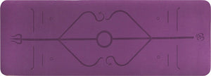 NNEDSZ TPE Yoga Mat Exercise Fitness Gym Pilates Non Slip Dual Layer