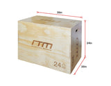 NNEDSZ IN 1 Wood Plyo Games Plyometric Jump Box
