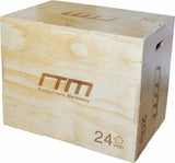 NNEDSZ IN 1 Wood Plyo Games Plyometric Jump Box
