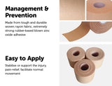 NNEDSZ Rigid Sports Strapping Tape - 30 Rolls of 38mm X 13.7M
