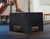 NNEDSZ IN 1 Black Wood Plyo Games Plyometric Jump Box