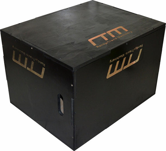 NNEDSZ IN 1 Black Wood Plyo Games Plyometric Jump Box