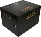 NNEDSZ IN 1 Black Wood Plyo Games Plyometric Jump Box