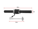NNEDSZ Wrist Grip Strength Roller Exercise Bar Home Gym Training
