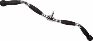 NNEDSZ & Travis Rubber-Coated Revolving Curl Row Bar Attachment