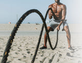 NNEDSZ Rope Dia 3.8cm x 9M length Poly Exercise Workout Strength Training