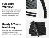NNEDSZ Rope Dia 3.8cm x 9M length Poly Exercise Workout Strength Training