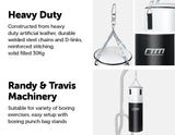 NNEDSZ Heavy Duty Boxing Punching Bag Solid Filled