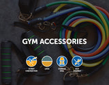 NNEDSZ Resistance Excercise Fitness Bands Tubes Kit Yoga Set
