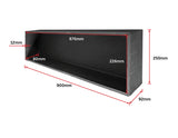 NNEDSZ Niche - 250 x 900 x 92mm Prefabricated Wall Bathroom Renovation