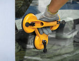 NNEDSZ 150kg Load Aluminum Triple Suction Cup Pad Glazer Glass Sucker Remover Lifter