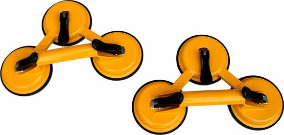 NNEDSZ 150kg Load Aluminum Triple Suction Cup Pad Glazer Glass Sucker Remover Lifter