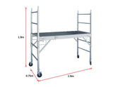 NNEDSZ Aluminium Safety Scaffold With Hatch