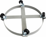 NNEDSZ Dolly 450kg 55 Gallon w Swivel Casters Heavy Duty Steel Frame Non Tipping