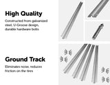 NNEDSZ Gate Hardware Accessories Kit - 4m Track