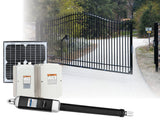 NNEDSZ 10W Solar Single Swing Auto Motor Remote Gate Opener