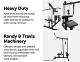 NNEDSZ PullDown Low Row Fitness Machine