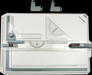 NNEDSZ Drawing Board Table with Parallel Motion and Adjustable Angle Drafting