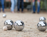 NNEDSZ Deluxe Boules Bocce 8 Alloy Ball Set