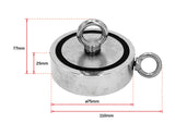 NNEDSZ Salvage Strong Recovery Magnet Neodymium Hook Treasure Hunting Fishing