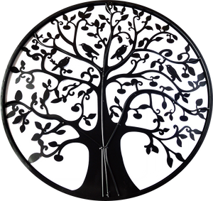 NNEDSZ Tree of Life Wall Art Hanging Metal Iron Sculpture Garden 60cm