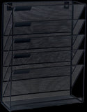 NNEDSZ Mount 6 Pocket Hanging File Sorter Organizer Folder Holder Rack Storage