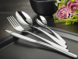 NNEDSZ Piece Stainless Steel Cutlery Set Knives Fork Spoon Teaspoon