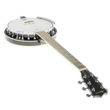 NNEDPE Karrera 6 String Resonator Banjo -  Black