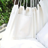 NNETM Nordic Style Cotton Hammock Chair Swing