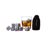 NNEKG Bartender Whisky Rocks Set 9 with Bag