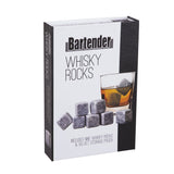 NNEKG Bartender Whisky Rocks Set 9 with Bag