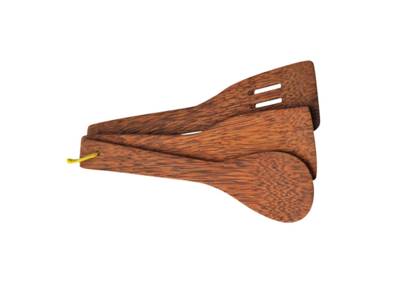 NNEDSZ Coconut wooden Utensil Set Home Dinning Natural