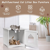 NNECW Cat Hidden Litter Enclosure Box