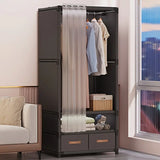 NNETM Foldable Drawers and Wardrobe Storage Cabinet - 2 Drawers