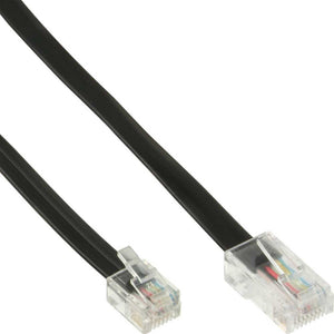 NNEIDS 250mm Flat telephone cable RJ45-RJ12