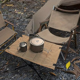 NNETM Foldable Aluminum Alloy Camping Table