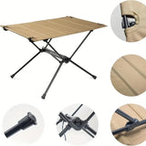 NNETM Foldable Aluminum Alloy Camping Table