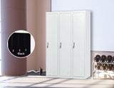 NNEDSZ Side by Side Office Gym Shed Storage Locker