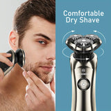 NNETM Advanced Electric Shaver for Men with Clean Charge Station